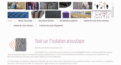 Desktop Screenshot of isolationacoustique.com